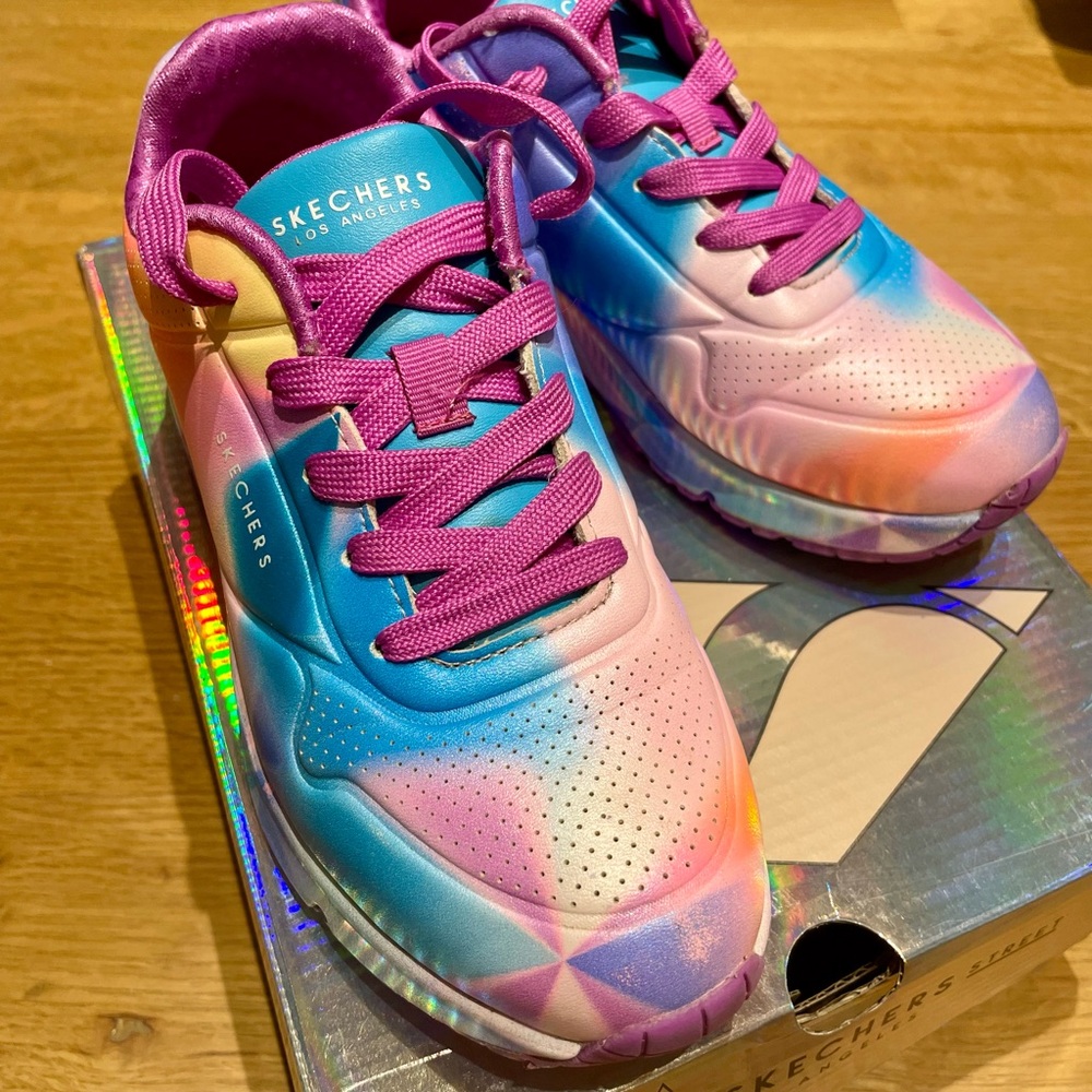 Skechers Kids' Colorful Sneakers - size 2.5